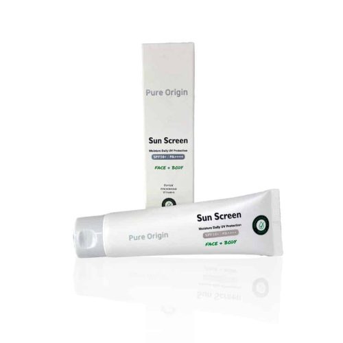 Para uso facial y corporal. Crema solar con una alta protección: SPF50+ / PA++++.